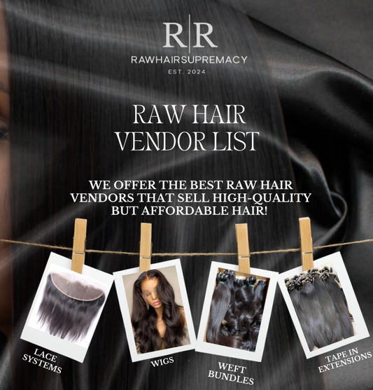 Raw Hair Vendor List